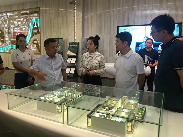 黃東海率隊到萬(wàn)豐地產(chǎn)項目調研指導工作